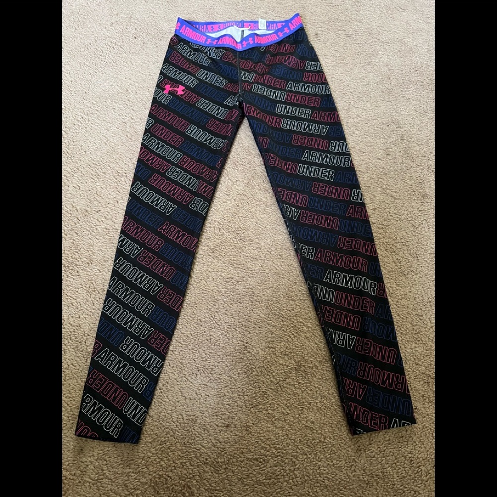 Two under armor leggings  and two shorts